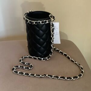 White House Black Market Barrel Purse